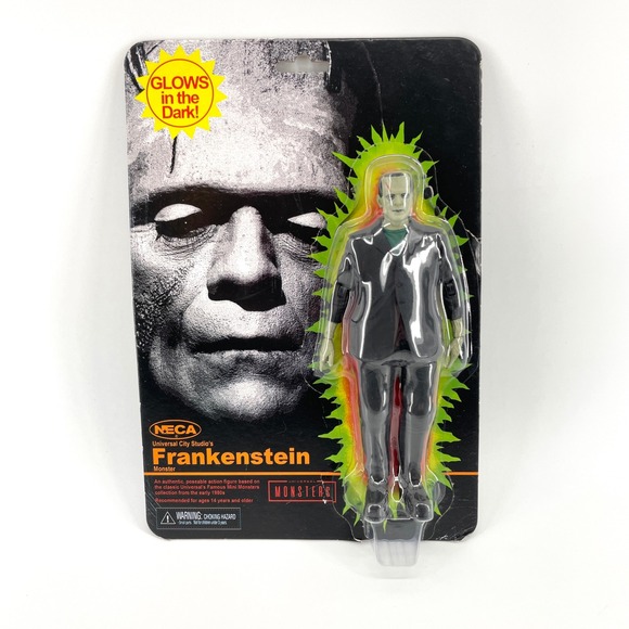 Neca Other - NECA Universal Monsters Frankenstein Glow in the Dark Action Figure Retro Toy